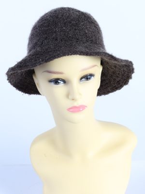Vintage C&A 1980s Fashion Womens Brim Lined Hat Multi HAT1130-0