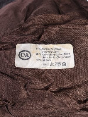 Vintage C&A 1980s Fashion Womens Brim Lined Hat Multi HAT1130-123552