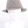 Vintage 1990s Fashion Mens Lined Trilby Hat Multi HAT1142-0