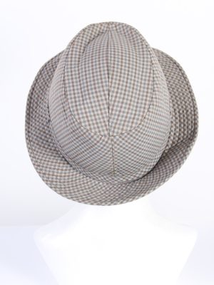 Vintage 1990s Fashion Mens Lined Trilby Hat Multi HAT1142-123839