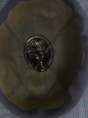 Vintage Best Quality 1980s Fashion Mens Trilby Hat Grey HAT1159-123908