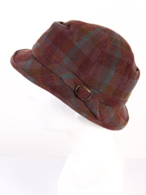 Vintage Mayser 1990s Fashion Lined Winter Hat Multi HAT969-122038