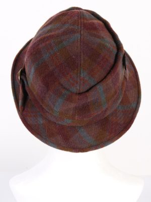 Vintage Mayser 1990s Fashion Lined Winter Hat Multi HAT969-122039