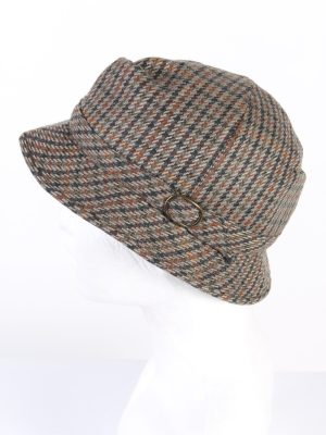 Vintage 1990s Fashion Lined Winter Hat Multi HAT972-122025