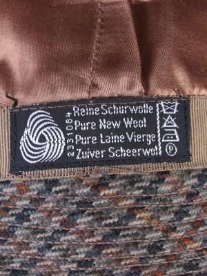 Vintage 1990s Fashion Lined Winter Hat Multi HAT972-122027