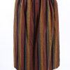 Vintage Long Lined Printed Skirt Multi SK072-121911