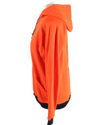 Vintage Budo Sport Womens Tracksuit Top 7 Orange -SW2430-122358