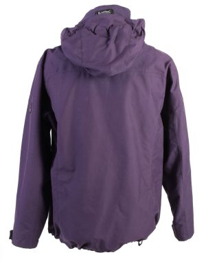 Vintage Killtec Lined Womens Puffer Coat Jacket 42 Purple -C1898-125709