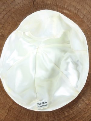 Vintage VEB Huntnoden 1980s Fashion Womens Trilby Hat Brown HAT1246-125129