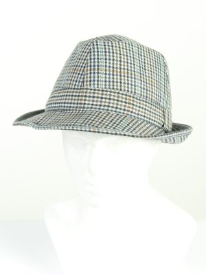 Vintage Wesbury 1990s Fashion Mens Trilby Lined Hat Multi HAT1262-0