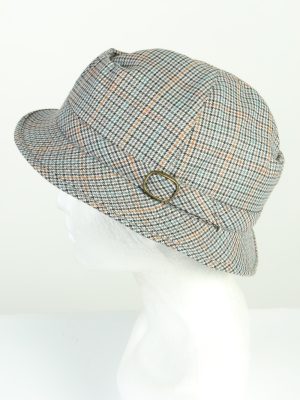 Vintage C&A Canda 1990s Fashion Mens Brim Lined Hat Multi HAT1265-125576