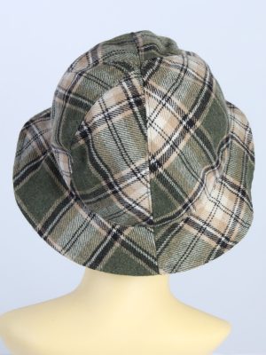 Vintage 1970s Fashion Womens Brim Lined Hat Multi HAT1312-126132