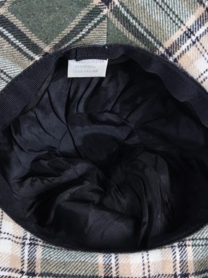 Vintage 1970s Fashion Womens Brim Lined Hat Multi HAT1312-126133