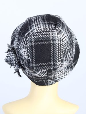 Vintage Ernstings Family 1970s Fashion Womens Brim Winter Hat Multi HAT1313-126136