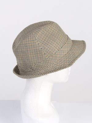 Vintage Sport 1990s Fashion Mens Trilby Lined Hat Multi HAT1321-126167