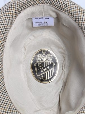 Vintage Sport 1990s Fashion Mens Trilby Lined Hat Multi HAT1321-126169