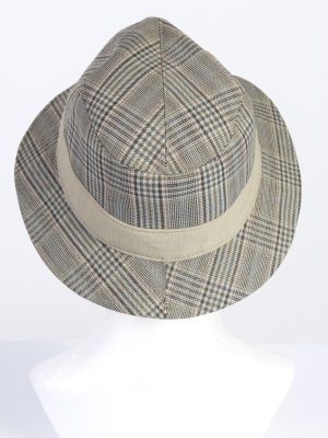 Vintage Wegener 1990s Fashion Mens Trilby Lined Hat Multi HAT1325-126184