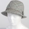 Vintage 1990s Fashion Mens Trilby Lined Hat Multi HAT1328-0