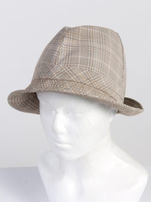 Vintage 1980s Fashion Mens Trilby Hat Multi HAT1331-0