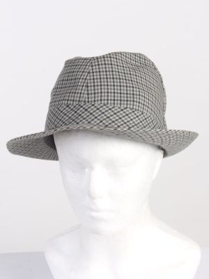 Vintage 1980s Fashion Mens Trilby Hat Multi HAT1334-0