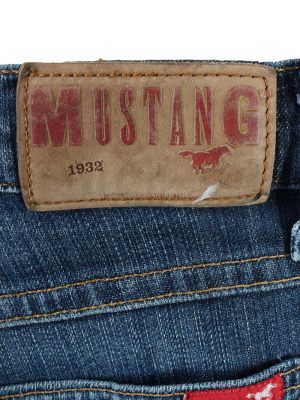 Vintage Mustang Oregon High Waist Womens Jeans W32 L31 Blue J4457-124583