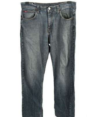 Vintage Lee Cooper High Waist Unisex Denim Jeans W34 L31.5 Blue J4482-0