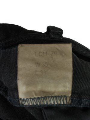 Vintage Lee Cooper High Waist Unisex Lightweight Trouser Jeans W33 L29.5 Black J4489-125061