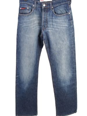 Vintage Lee Cooper Low Waist Unisex Denim Jeans W31 L33 Blue J4496-0