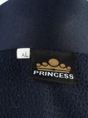 Vintage Princess Womens Full Zip Tracksuit Top XL Navy -SW2486-124724