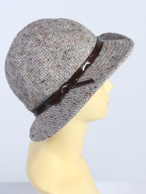 Vintage 1990s Fashion Womens Trilby Ribbon Hat Multi HAT1354-126920