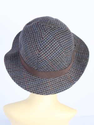 Vintage 1990s Fashion Womens Trilby Ribbon Lined Hat Multi HAT1382-127709