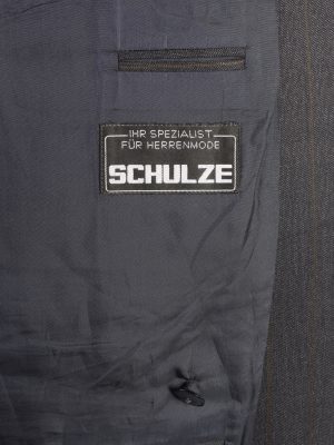 Vintage Schulze Classic Lined Wool Blended Blazer Jacket Chest 44" Navy HT2742-127481