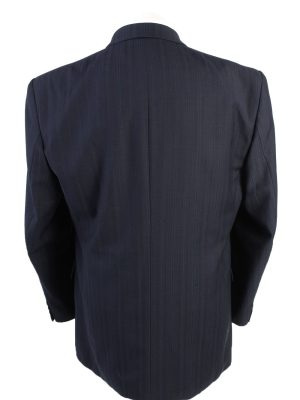 Vintage Hail Heidenheim Classic Lined Wool Blended Blazer Jacket Chest 45" Navy HT2744-127488