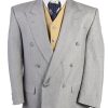 Vintage Westburry Classic Lined Wool Blended Blazer Jacket Chest 44" Grey HT2745-0