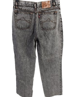 Vintage Diesel High Waist Unisex Denim Jeans W33 L28 Grey J4622-127166