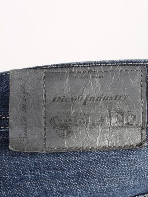 Vintage Diesel Krooley High Waist Unisex Denim Jeans W33 L33 Mid Blue J4624-127175