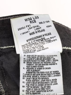 Vintage Lee Rice Straight Leg Mid Waist Womens Denim Jeans W30 L28.5 Mid Blue J4641-127586