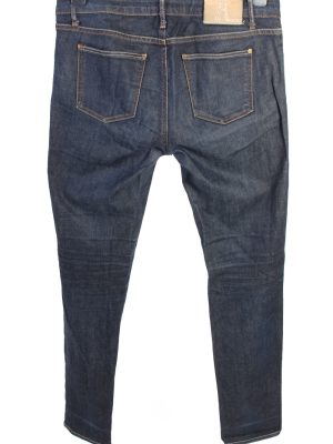 Vintage Zara Straight Leg Mid Waist Womens Denim Jeans W32 L31 Dark Blue J4642-127588