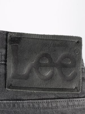 Vintage Lee Straight Leg Mid Waist Unisex Denim Jeans W32 L32 Charcoal J4687-128446