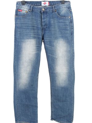 Vintage Lee Cooper Mid Waist Boot Cut Womens Denim Jeans W34 L32 Mid Blue J4796-0