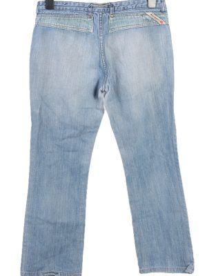 Vintage Diesel Mid Waist Boot Cut Womens Denim Jeans W32 L28.5 Mid Blue J4845-129487