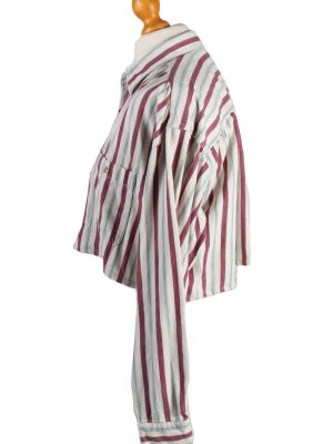 Vintage Original Gear Womens Croped Top Shirt Long Sleeve M Multi CRTOP25-132305