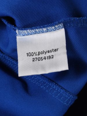 Vintage Shamp Unisex Cycling Jersey Long Sleeve Half Zip With Back Pockets Size L Blue CW0728-131823