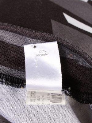 Vintage Decathlon Unisex Cycling Jersey Short Sleeve Half Zip With Back Pockets Chest 34" Multi CW0735-131866