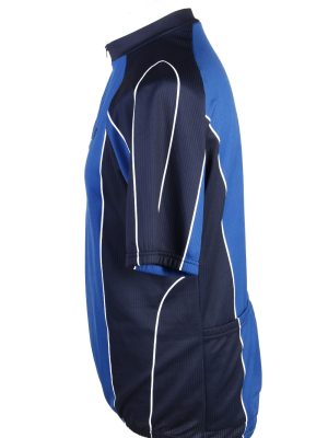 Vintage TCM Unisex Cycling Jersey Short Sleeve Half Zip With Back Pockets L Blue CW0737-131873