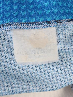 Vintage Loffler Unisex Cycling Jersey Short Sleeve Half Zip With Back Pockets Chest 45" Blue CW0748-131930