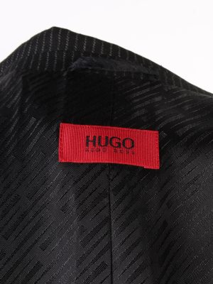 Vintage Hugo Boss Classic Blazer Jacket Chest 44" Black HT2823-131037