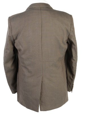 Vintage Tweed Burberry Classic Blazer Jacket Chest 44" Multi HT2828-131056