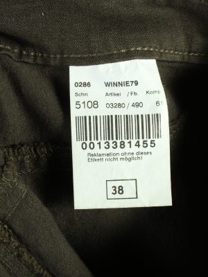 Vintage Rosner High Waist Regular Straight Womens Lightweight Jeans W28 L32 Khaki J5030-130498