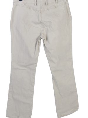 Vintage Eagle Boot Cut Womens Pants Trousers W36 L30 Cream J5038-130528